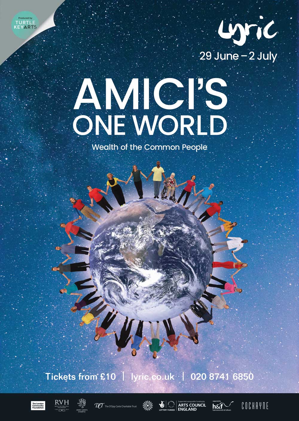 One World poster A3